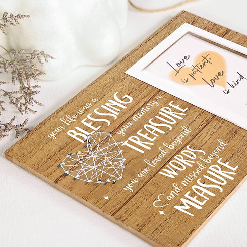 Memorial Picture Frame In Loving Memory of Mother, Father, Grandma, Grandpa, dog 4x6
